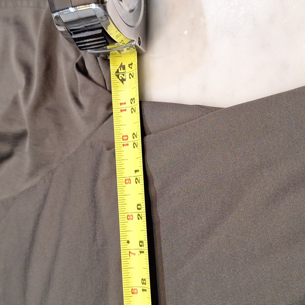 Travis Mathew Performance Dark Gray Golf Shortsleeve Shirt Logo Stripe Accent XL - Picture 7 of 9
